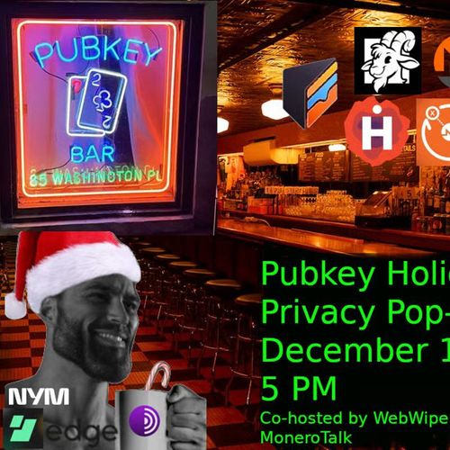 Pubkey Privacy Pop-up